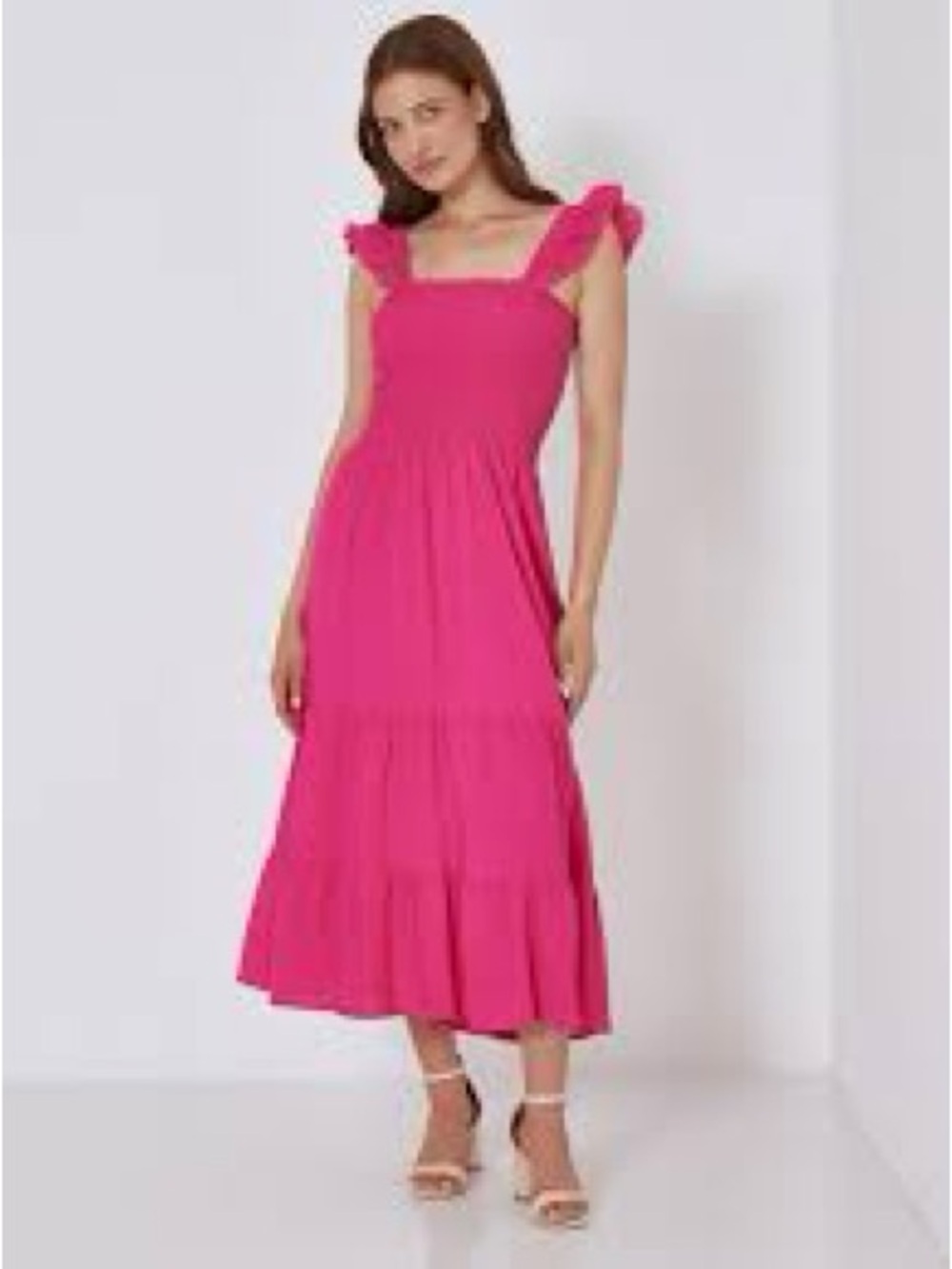 Hill House Nap Dress in Bright Pink